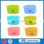 Heat proof silicone cup sleeve with glass cup