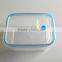 1600ml Plastic Rectangular PP Fresh Box With Lock