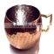 HAMMERED FINISH 100% PURE COPPER MOSCOW MULE MUGS NICKLE LINED