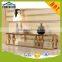 E818G Luxury golden stylish marble TV stand unit design for modern living room set