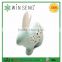 ceramic rabbit shape home decor with hollowed out shape