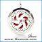 Classic aromatherapy essential oil diffuser locket perfume necklace pendant 316L stainless steel Plating