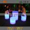 RGB led bulb lighting waterproof furniture aluninum bar table