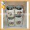 4 Pcs Kitchen Accessory Ceramic Canister