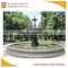 Park stone carving water fountain for outdoor