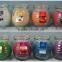 glass candle jar with lid forsted candle holder