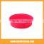 Food Grade Circular Shaped Silicone Baking Pans Round Silicone Cake Mould