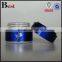 luxury 20g 30g 50ml aluminium jar blue green gold color for cosmetic cream