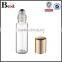 15ml 18ml 20ml glass roller bottle empty glass roller bottle lavender oil glass roll on bottle woth stainless steel roller ball