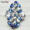 Wholesale Handmade Crystal Rhinestone Applique From Keering WRA-929