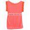 New fashion casual top brand t-shirts for girls