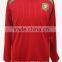 Factory price good quality long sleeve club team soccer jersey