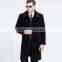 MSW0044 Mens wool coat lapel winter coat in the long section of thickened cashmere coat