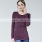 Simple Bottoming Long Sleeve T-shirts Maternity Clothes Pregnant Clothing