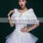 Off Shoulder White Lace Fur Shawl Wedding Evening Party Cape Short Faux Fur Women Wrap
