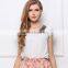 Chiffon Short Sleeve Blouses woman blouses and tops