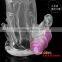 OEM special condom with Spike Designed Crystal Reusable Best Sex Delay Condom Penis Cock Sleeve