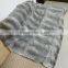 SJ051-01 Custom Fur Blanket 160*140CM Bedroom Throw Blanket