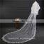 wholesale new grance long lace bridal wedding veil Fashionable long Tulle 2017HL10