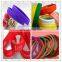 rubber band/promotion wristband/imprinted silicone wristband