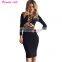 New Womens Summer Workwear Pencil Dresses Party Stretch Bodycon Party Bandage Dresses