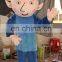 New design !!! HI customized funny mascot costume for adult size,plush cartoon mascot costume with high quality