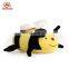 Korean Super Soft Decorative Insect Pillow Custom Plush Maya The Honey Bee Stuffed Bumble Toys