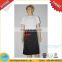 Half cafe apron for men and women waist apron for adult