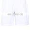 High quality white athletic sports shorts men 90% polyester 10% spandex