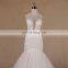 Decent Mermaid Style Beads Lie Around Sweet Heart Lace Wedding Dress