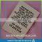 custom Cotton print custom clothing trademark tags clothing labels wholesale