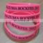 Hot New products for 2016 custom embossed silicone wristbands