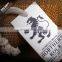 custom special designprinted paper hang tag for jeans