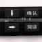 Supply all kinds of Silicone rubber keypad for car with best choice