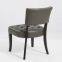 Oversized Solid Wood Dining Chair with PU leather