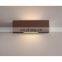 Outdoor corten steel modern wall lights for street decor