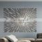 Abstract Laser Cut Metal Decorative Wall Art Panel Sculpture for Home