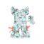 Dark color flamingo pattern printing Romper jumpsuit Baby Knitted bodysuit One Piece for wholesale price