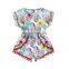 Girls Jumpsuit Kids Floral Romper Baby Knitted Romper