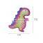 New design tpr dog toys colorful oxford tpr squeaky dog dinosaur toys