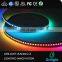 Dmx rgb led rope lighting rgb led pixels ws2811/ws2812b/ws2801 5v led strip
