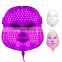 facial beauty therapy device 7 color led light face mask