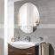 Modern design round decorative wall mounted mirror