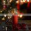 decorative glass mirror candle plate tray for wedding or party anniversary