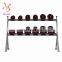Hot Sale Commercial 2 Layer Crossfit Fitness Dumbbell Rack