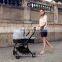 2020 car seat compatible baby stroller 3 in 1 360 universal wheel