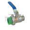 Socket Type Ppr Ball Valve With Brass Body