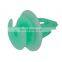 Wholesale Factory Price 8mm hole green POM auto clips plastic fasteners auto cable clip