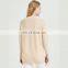 Women Honeycomb Knit Crew Neck Cashmere Wool Plus Size Sweater