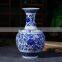 High Quality centerpiece Ceramic Decorative blue and white porcelain vase tall